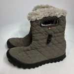 Bogs B‎ Moc quilted boots waterproof gray size 6 Photo 0