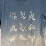 cj banks  tropical ocean blue ombré shirt Photo 1