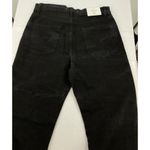 ZARA NWT  Signature Denim Mid Rise Relaxed Fit Jeans Marble Black Size US 4 #1165 Photo 7