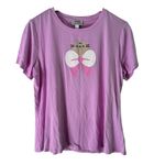 Pusheen The Cat x Unique Vintage Purple Graphic T-Shirt Womens XL/14 NWT Photo 8
