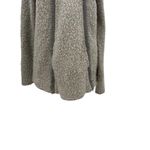 Anthropologie Angel of the North Sweater Boucle Fringe Cowl Neck Gray Large Photo 5