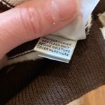 St. John Sport Women’s Brown & White Striped Cropped Knit Sweater Sz Sm Photo 99