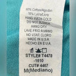 Buckle Vintage  Tank Women’s Blue Silver ‘Royal’ Crown  Size Medium Y2K NWT‎ Photo 4