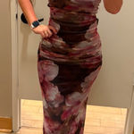 Windsor  Strapless Floral Body-con Maxi Dress  Photo 1