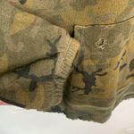 Philanthropy Gamble Sweatshirt Olive Camo Distressed Hoodie W Photo 7