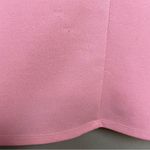 Lulus Maxi Dress Thigh High Slit Pink Crepe Size Medium Square Neckline Cocktail Photo 14