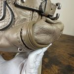 Chloé Authentic Chloe Paddington Mini Bag Beige Metallic Leather Vintage Photo 12