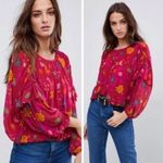 Free People NWT  Wildflower Honey Top SZ-S Photo 1