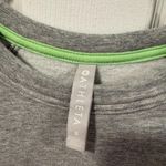 Athleta  Women's Gray Athletic Dress with Green Accents Photo 3