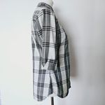 Carhartt Twilight Relaxed 3/4 Sleeve Plaid Flannel Button Down Shirt Size Small Photo 3