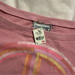 Victoria's Secret PINK  Vintage Peace Sign Graphic Sweatshirt Photo 2