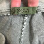 XCVI Pants Womens Large Green Gino Ankle Slit Pull On Lyocell Cotton Pockets L Photo 11