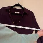 Calvin Klein  Purple Long Sleeve Dress Photo 4