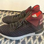 Under Armour  Womens Black Red Highlight Delta 2 1295766-002 Running Shoes 9.5 Photo 0