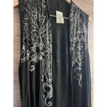 Vocal Y2K Vintage Duster Vest Sz Large  Studded Embellishment Black Rock 2000’s Photo 1