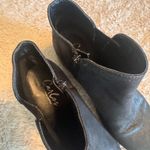 Carlos Santana  Boots Womens 8M Black chunky lug sole ankle booties side zip Photo 2