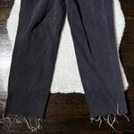 PacSun  Black Distressed High Rise Straight Black Jeans Photo 9