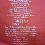 Rhonda Shear Womens Pullover Sleeveless Scoop neck Lace Top Magenta Medium NWT Pink Photo 3