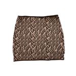 White Fox Boutique  - Beautiful Soul Mini Skirt in Brown Photo 0