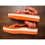 Teva Women's  flatform universal webbing coral size 11 NWOB Photo 3