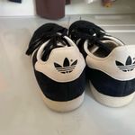 Adidas Gazelle Black with White Stripes Photo 2