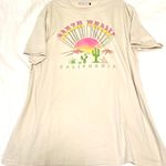 Girl Dangerous Mini T-Shirt Dress Death Valley Sun Graphic Photo 2