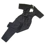 Everlane NWT  The Fatigue Short-Sleeve Jumpsuit in Black Belted Cotton Utility 6 Photo 1