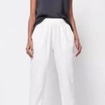 Faherty White Jogger Pants SMALL Photo 0