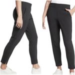 Athleta Black Brooklyn Ankle Pants Size 0 Lightweight Travel Pants Casual Viral Photo 1