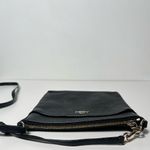 Coach  Kitt Black Leather Messenger Crossbody Bag Purse Photo 7