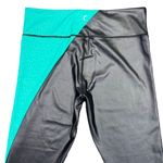 Zyia Active Womens Legging Light N Tight Hi Rise Jade River Stone Metallic Sz 20 Photo 5