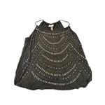 Knox Rose Women’s  Green Embellished Tank Top Size Small Photo 0