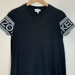 Kenzo Paris Black Logo Sport T Shirt Dress XS Photo 11