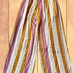 Peach Love California Jumpsuit Large Romper Strapless Smock Wide Legs H… Photo 0