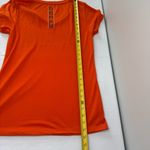 Colosseum Ladie’s Anaheim Ducks Hockey T Shirt Orange LIKE NEW Photo 7