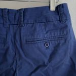 J.Crew Chino Bermuda Cotton Navy Classic Flat Front Shorts Size 4 Photo 8