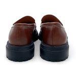 Madewell  The Bradley Lugsole Loafer English Saddle Brown Leather Women’s Size 9 Photo 6