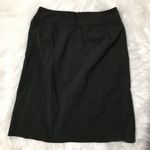 Ann Taylor  LOFT Gray Skirt Petite Sz 2 Stretch Photo 1