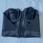 Vassarette Black Backless Lacy Corset - Size 34 B Photo 2