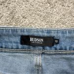 Hudson Jeans Hudson Women’s Straight Icy Blue Button Back Pocket Crop Jeans H0524-01 Size 10 Photo 9