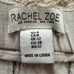 Rachel Zoe Linen Blend High Waist Bermuda Shorts Size 8 Academia Preppy Classic Photo 3