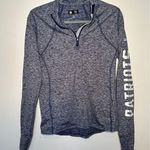 NFL  Team Apparel New England Patriots Quarter-Zip Pullover Jacket Woman Small Photo 0