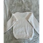 Alyssa Brooke cozy textured knit sweater‎ with V Photo 12