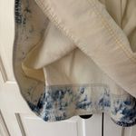 Ulla Johnson Ames Denim Dress Whitewash Corset Empire Waist Puff Sleeve Size 4 Photo 7