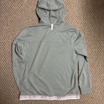 Tommy Hilfiger  Casual Gray Sleepwear Hoodie Sweatshirt with White Accents Photo 6
