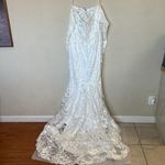 House Of CB  L D-DD  'Isabelle' White‎ Lace Long Sleeve Bridal Gown NWOT Photo 6