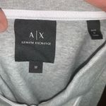 Armani Exchange  slim fit preppy M gray polo shirt Photo 2