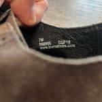 Born grey brown suede black velvet lace up shoes w/ rubber sole VGUC Photo 7