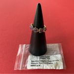 Bomb Party RBP6666 “Chasin’ You” Cubic Zirconia on Rose Gold Size 7 Ring NWT Blue Photo 3