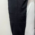 Burberry  Brit Womens Pants Medium Black Stretch Motto Designer Zip Rebel Skinny Photo 8